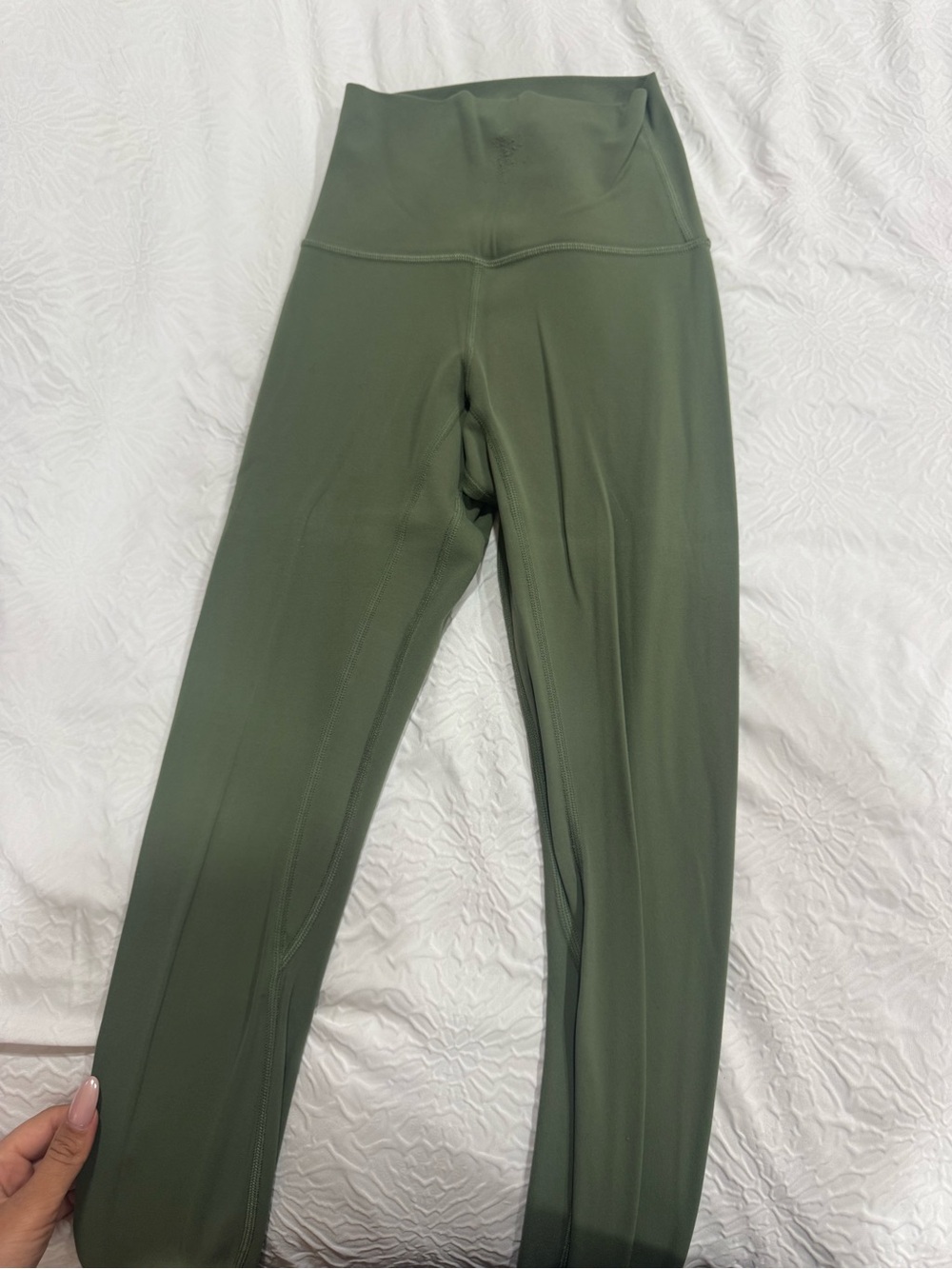 lululemon athletica High-Rise Olive Green Leggings